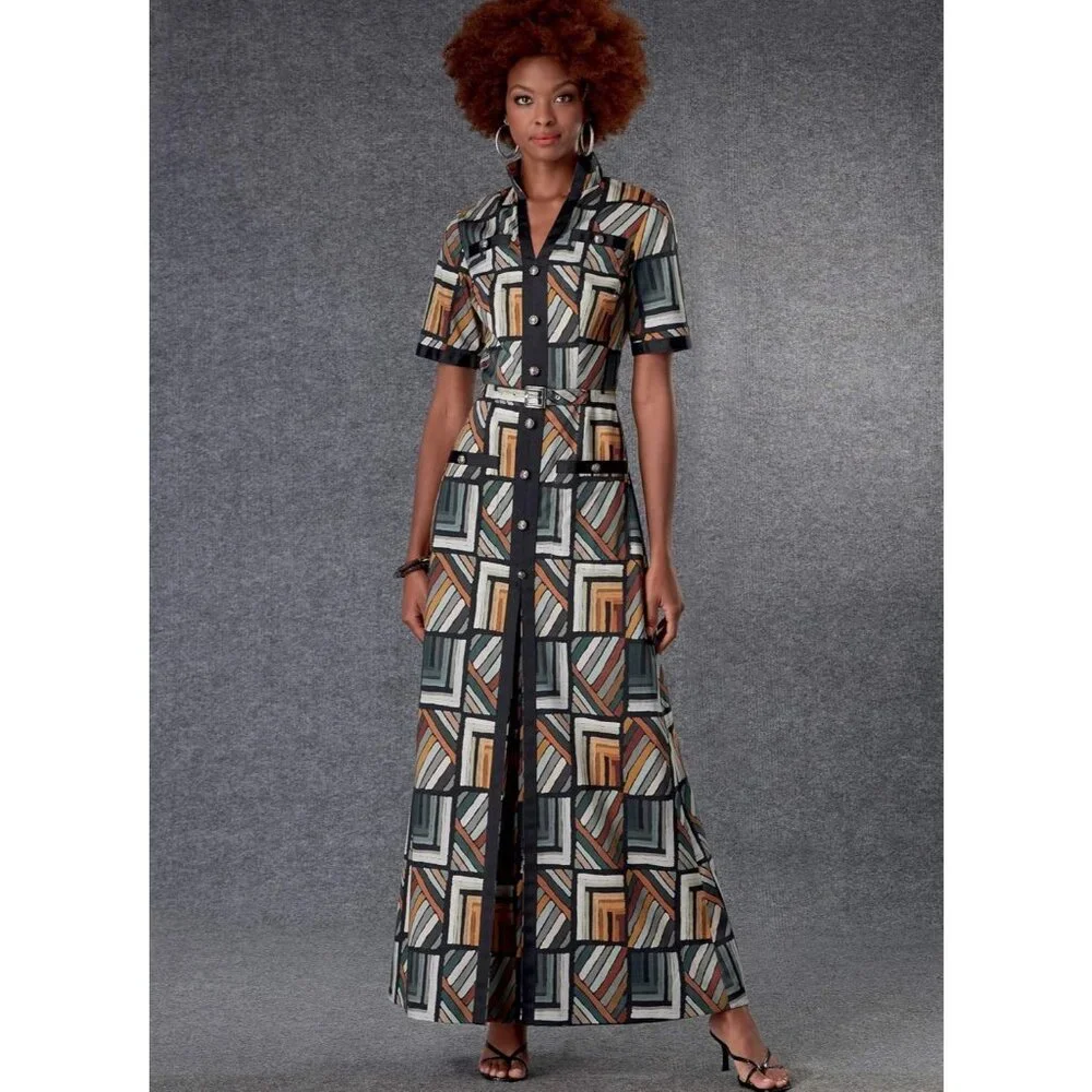 Vogue Patterns V1781 Misses Dress Belt Sewing Pattern Sizes 8-16‎ Retro-Inspired